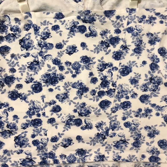 Floral Corset Tank Top - Picture 4 of 5